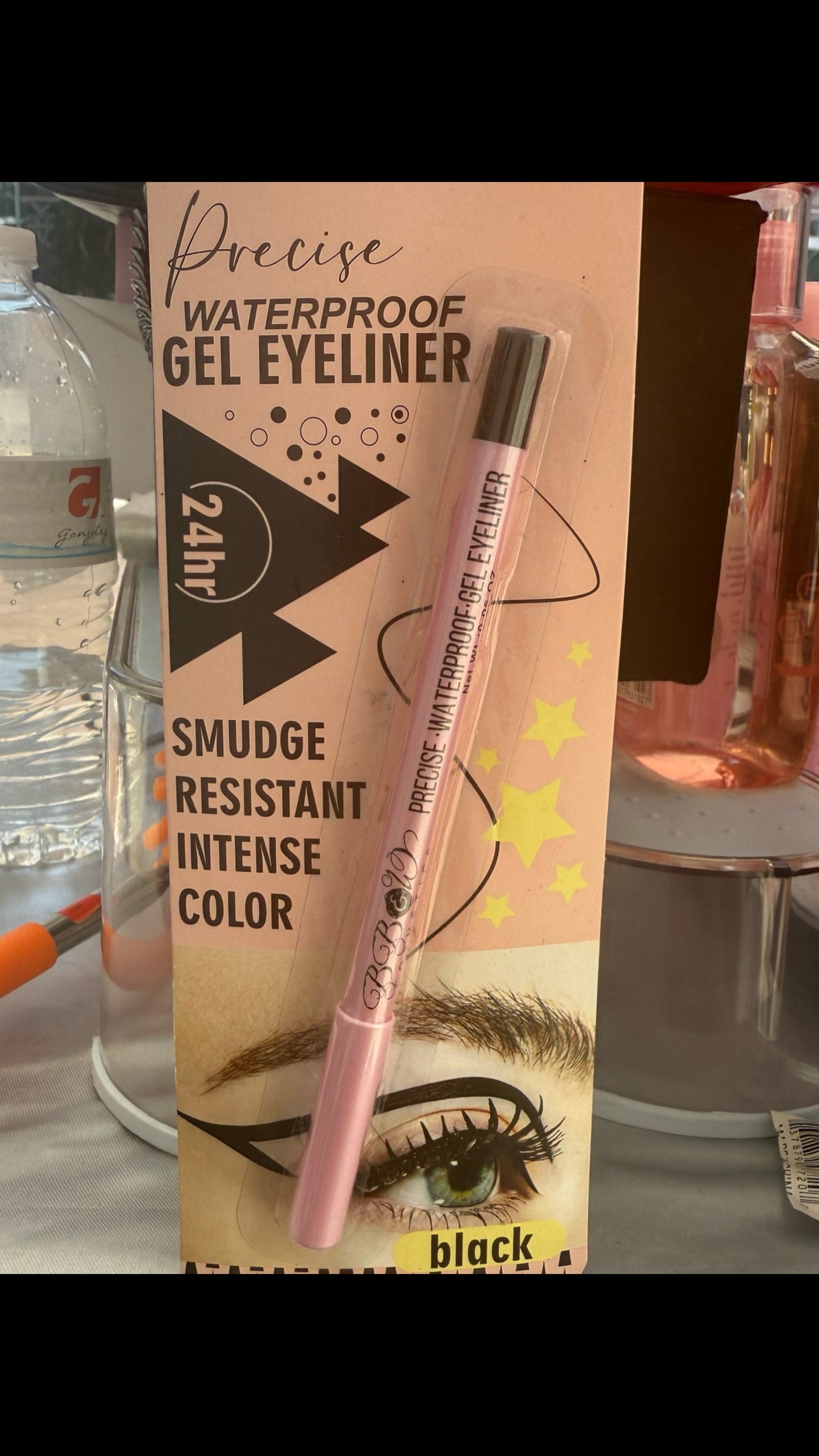 Black eyeliner